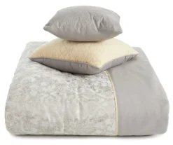 Broyhill Samille Gray & Mustard 8-Piece Comforter Set -Home Improvement Sale 810459636 1