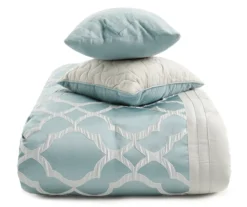 Broyhill Tiago Aqua 8-Piece Comforter Set -Home Improvement Sale 810459637 1