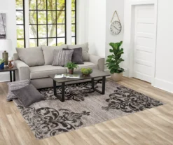 Broyhill Structures Korden Damask Area Rug -Home Improvement Sale 810461433 2