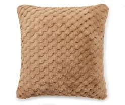 Amelia Tan Throw Pillow