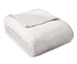 Broyhill Gray Velvet Plush Blanket 8 Broyhill Gray Velvet Plush Blanket -Home Improvement Sale 810469147 1