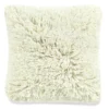 Harper Shag Ivory Throw Pillow 1 Harper Shag Ivory Throw Pillow -Home Improvement Sale 810487355