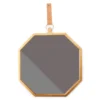 Gold Framed Octagonal Hanging Mirror -Home Improvement Sale 810498384