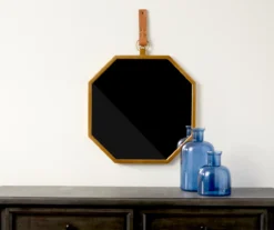 Gold Framed Octagonal Hanging Mirror -Home Improvement Sale 810498384 2
