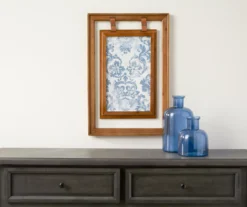 Double-Framed Light Blue Damask Hanging Wall Decor 8 Double-Framed Light Blue Damask Hanging Wall Decor -Home Improvement Sale 810498388 2