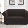 Chocolate Loveseat Sofa Slipcover -Home Improvement Sale 810498489 2