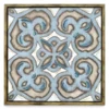 Blue Linen Tile Plaque -Home Improvement Sale 810498696