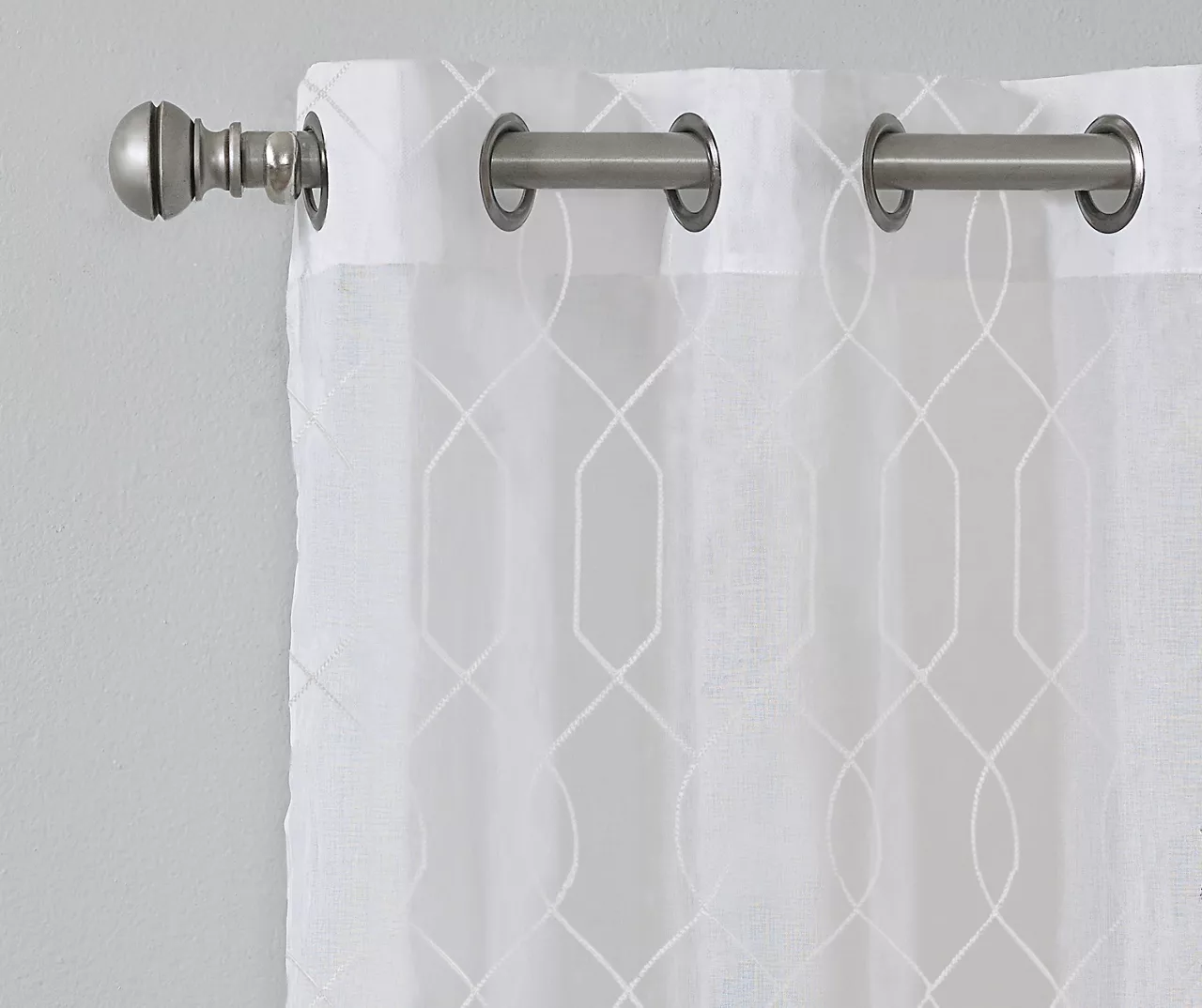 Broyhill Geo Sheer Grommet Curtain Panel Pair 13 Broyhill Geo Sheer Grommet Curtain Panel Pair - Image 12