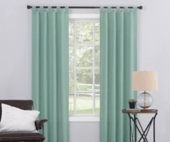 Broyhill Durham Semi-Sheer Textured Tab Top Curtain Panel -Home Improvement Sale 810511388 3