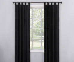 Broyhill Durham Semi-Sheer Textured Tab Top Curtain Panel -Home Improvement Sale 810511389 0