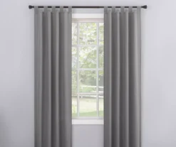 Broyhill Durham Semi-Sheer Textured Tab Top Curtain Panel -Home Improvement Sale 810511390 0