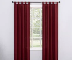 Broyhill Durham Semi-Sheer Textured Tab Top Curtain Panel -Home Improvement Sale 810511391 0
