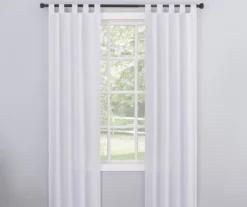 Broyhill Durham Semi-Sheer Textured Tab Top Curtain Panel -Home Improvement Sale 810511392 0