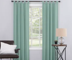 Broyhill Durham Semi-Sheer Textured Tab Top Curtain Panel -Home Improvement Sale 810511393 3