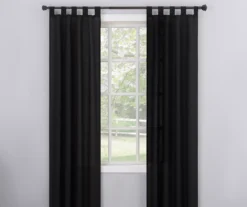 Broyhill Durham Semi-Sheer Textured Tab Top Curtain Panel -Home Improvement Sale 810511394 0