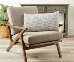 Elijah Blue Textured Throw Pillow -Home Improvement Sale 810512562 2