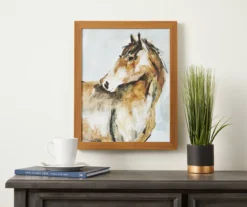 Brown Horse Framed Plaque -Home Improvement Sale 810515530 2