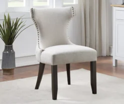 Eden Nailhead Upholstered Chair -Home Improvement Sale 810515879 1