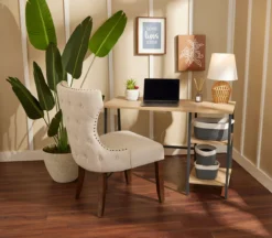 Eden Nailhead Upholstered Chair -Home Improvement Sale 810515879 B0 1