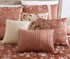 Broyhill Kirkwale Rust Floral Jacquard 8-Piece Comforter Set -Home Improvement Sale 810515917 3