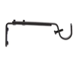 Legacy Black Adjustable Curtain Rod Brackets, 2-Pack 13 Legacy Black Adjustable Curtain Rod Brackets, 2-Pack -Home Improvement Sale 810524279 4