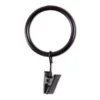 Legacy Brown & Black Curtain Rod Clip Rings, 14-Pack -Home Improvement Sale 810524293