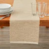 Beige & Tan Diagonal Stripe Table Runner 1 Beige & Tan Diagonal Stripe Table Runner -Home Improvement Sale 810530289