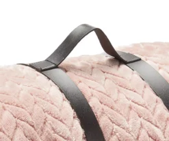 Sepia Rose Zigzag-Embossed Velvet King Blanket -Home Improvement Sale 810531015 810617577 4