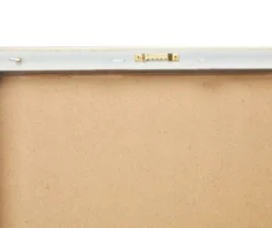 Pink & Gray Potted Plants Framed Canvas -Home Improvement Sale 810540305 3