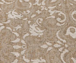 Broyhill Sandpointe Tan & Ecru Damask Outdoor Area Rug -Home Improvement Sale 810546500 810546501 810546502 4 1