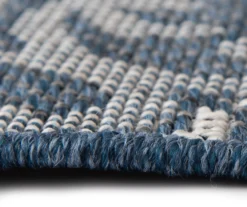 Broyhill Sandpointe Cobalt & Ecru Damask Outdoor Area Rug -Home Improvement Sale 810546507 810546506 810546505 810546504 810546503 6