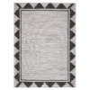 Gray & Black Geometric Border Outdoor Area Rug, (8' X 10') -Home Improvement Sale 810547881 1