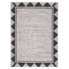 Broyhill Gray & Black Geometric Border Outdoor Area Rug -Home Improvement Sale 810547883