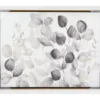 White & Gray Eucalyptus Framed Canvas -Home Improvement Sale 810552395