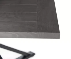 Broyhill Autumn Cove Wood Look Square Steel Patio Dining Table -Home Improvement Sale 810553658 2