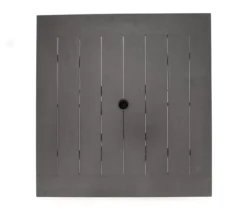 Broyhill Autumn Cove Wood Look Square Steel Patio Dining Table -Home Improvement Sale 810553658 3