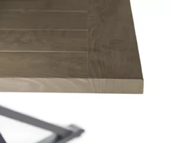 Broyhill Autumn Cove Wood Look Square Steel Patio Dining Table -Home Improvement Sale 810557039 2