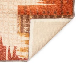 Broyhill Brown & Red Abstract Patchwork Accent Rug 21 Broyhill Brown & Red Abstract Patchwork Accent Rug -Home Improvement Sale 810557489 810557651 1