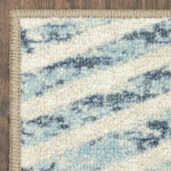 Broyhill Blue & Brown Modern Angles Accent Rug -Home Improvement Sale 810557653 4