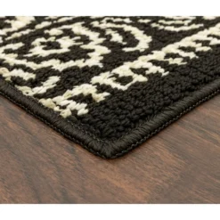Broyhill Black & White Ornate Fascination Accent Rug -Home Improvement Sale 810557658 3