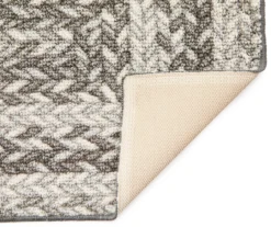 Broyhill Gray Braided Print Accent Rug 26 Broyhill Gray Braided Print Accent Rug -Home Improvement Sale 810557664 810557666 1