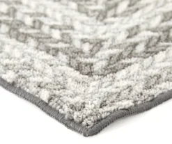 Broyhill Gray Braided Print Accent Rug 32 Broyhill Gray Braided Print Accent Rug -Home Improvement Sale 810557665 1