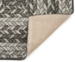 Broyhill Gray Braided Print Accent Rug 33 Broyhill Gray Braided Print Accent Rug -Home Improvement Sale 810557665 2