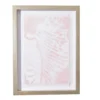 Pink & White Abstract Shell Framed Wall Art 1 Pink & White Abstract Shell Framed Wall Art -Home Improvement Sale 810561166