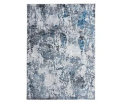 Broyhill Harvey Blue & Gray Abstract Area Rug -Home Improvement Sale 810563284