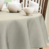Broyhill Antique White Fabric Tablecloth -Home Improvement Sale 810569767
