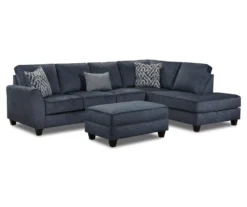 Dancaster Navy Storage Ottoman -Home Improvement Sale 810569828 810569829 810569830 1