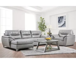 Clifton Ridge Stone Vegan Leather Swivel Chair 7 Clifton Ridge Stone Vegan Leather Swivel Chair -Home Improvement Sale 810569859 810569860 810569861