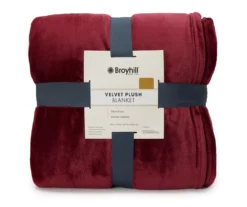 Broyhill Velvet Plush Blanket -Home Improvement Sale 810575683 810575684