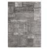 Hollyn Gunmetal Abstract Patchwork Area Rug, (5' X 7') -Home Improvement Sale 810586499 810586495 810586503 1